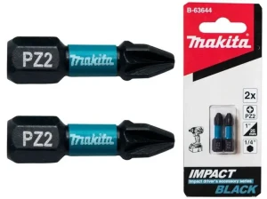 Bit PZ2 25mm 2szt. Makita Impact Black