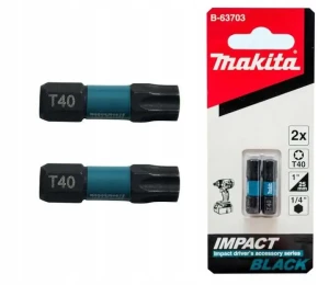Bit T40 25mm 2szt. Makita Impact Black