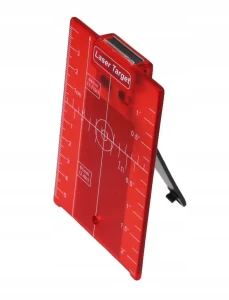 Tarcza celownicza z magnesem do laserów czerwona LT R105