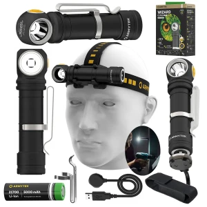 Latarka Armytek Wizard C2 Pro Max LR Cieple światło 3870 lm