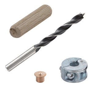 Zestaw Wolfcraft do połączeń kołkowych 10mm 2918000