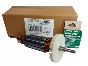 Silnik Wirnik Do Szlifierki Kątowej Hikoki G13SR4 + Szczotki