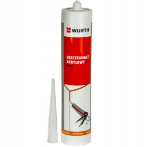 Akryl Uszczelniacz Akrylowy Biały 310ml Wurth 08921650