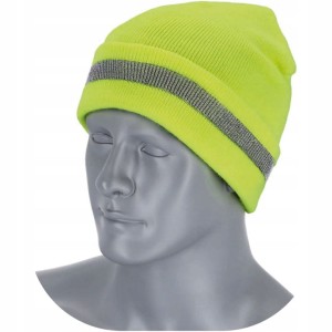 Czapka Odblaskowa FLUO Żółty 54-62 ONE SIZE STALCO S091442052