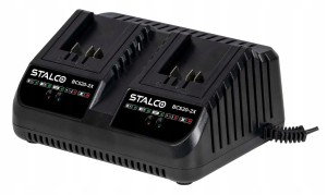 ŁADOWARKA PODWÓJNA BCS20-2X 4A 20V STALCO S-97392