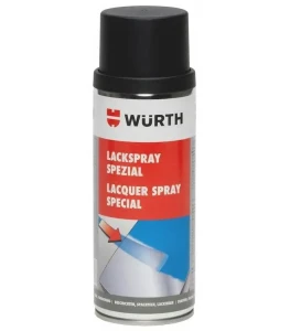 LAKIER ŻAROODPORNY CZARNY 650°C 400ml WURTH