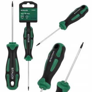Wkrętak Torx T6x75mm CrV Stalco S-12370