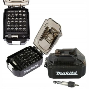 Zestaw Końcówek Wkrętakowych 31 Szt. W Opakowaniu Aku. Makita E-00016