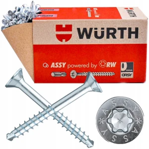 Wkręt Specjalny ASSY 4 CSMP 4x60/35 500 Sztuk Wurth 0178914060